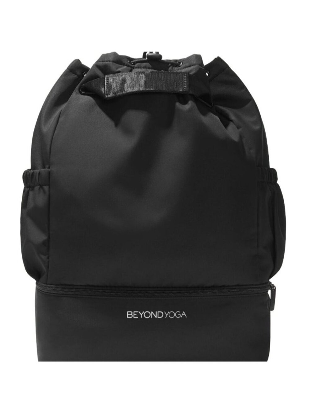 Beyond Yoga Convertible Gym Bag Black Women Backpack Large Size New With Tags
